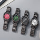 ⌚ LIMITED-TIME 55% OFF! ✨ Creative Claw-Shaped Quartz Watch for Men – Red Dial, Sculptural Bracelet, Statement Style 🔥