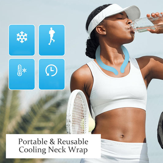 🎁 Hot summer offers - 50% OFF! 🔥Portable Reusable Cooling Neck Wrap