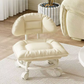 ⏳Time-Limited Special⏰Rolling Low Stool with Backrest – Silent Casters, Cloud Comfort, Toddler Friendly 🏠