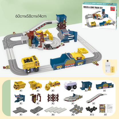 🧩 Interactive Electric Quarry Adventure Train & Track Set