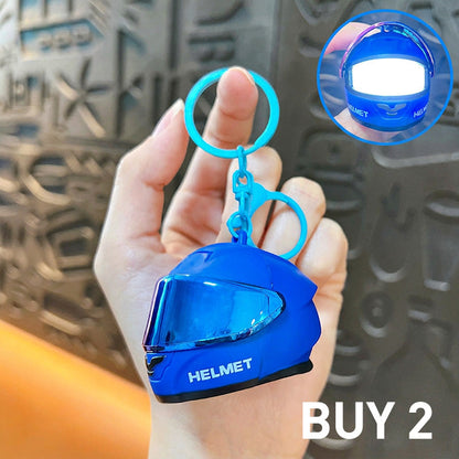 ⏳🔥LIMITED-TIME 50% OFF! ⏰Novelty Mini Motorcycle Helmet Keychain🏍️