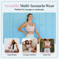 📢📢55% OFF !! ⏰Women’s Rainbow Stripe Tank & Shorts Set