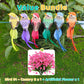 12PCS Artificial Feathered Birds with Clips