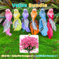 12PCS Artificial Feathered Birds with Clips