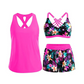🔥2026 Hot Sale 52% OFF✨⚡ 50K+ SOLD! 🎁Women's 3-Piece Swimsuit Tankini Set with Shorts👙