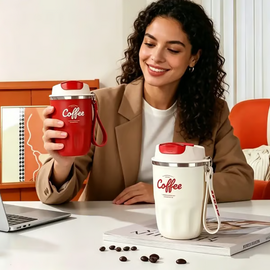 📢📢50% OFF !! ⏰Stainless Steel Insulated Coffee Cup