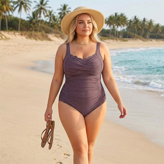 🎁2026 New Arrivals 52% OFF💥Women's Classic Plus-Size One-Piece Swimsuit