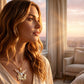 🎁2026 New Arrivals 60% OFF💥Tri-Tone Angel Guardian Pendant Necklace – Elegant & symbolic – Perfect for daily wear or gifting – delicate and meaningful ✨💛🪽