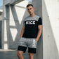 ⏳Limited time – 50% OFF⏰Men's Color-Block Tee and Shorts Set
