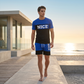 ⏳Limited time – 50% OFF⏰Men's Color-Block Tee and Shorts Set
