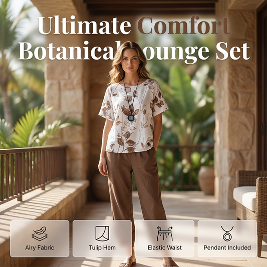 🎉New Arrival! Limited Time 60% Off⏰Effortless Printed Tee Set