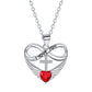 🎁2026 New Arrivals 40% OFF💥Infinity Heart Cross Necklace with Wing Pendant – Faith & Eternal Love ✨