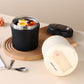 🎁2026 New Arrivals 56% OFF💥Vacuum Insulated Food Jar with Folding Spoon – Keeps hot/cold for 12h – Leak-proof & portable – perfect for lunch, travel or office 🥄🌿✨