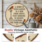 ⏳LAST DAY SPECIAL PRICE ￡8.99‼️50K+ SOLD💕🖼️Vintage Wooden Wall Hanging Decor🌿Retro Rustic Wood Art Plaque Farmhouse Bedroom Living Room Wall Ornament🇬🇧