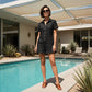 📢📢60% OFF !! ⏰Women's Short Sleeve Button Up Romper with Pockets