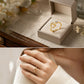 💎Exclusive jewelry💎💍Adjustable Sparkle Initial Ring for Women