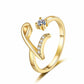💎Exclusive jewelry💎💍Adjustable Sparkle Initial Ring for Women
