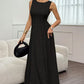 🎁2026 New Arrivals 52% OFF💥Women's Sleeveless Pleated Maxi Dress – Flattering A-line – 94K+ sold, perfect for summer or special occasions 🌸🌿☀️