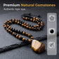 🔥60% OFF NOW|Men's Natural Tiger's‑Eye Beaded Necklace‑Stylish Energy Healing Stone Jewelry for Daily & Gift‑Giving