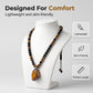 🔥60% OFF NOW|Men's Natural Tiger's‑Eye Beaded Necklace‑Stylish Energy Healing Stone Jewelry for Daily & Gift‑Giving