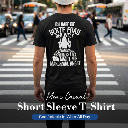 🔥53% OFF on selected products🎉Men's Casual Short Sleeve T-Shirt