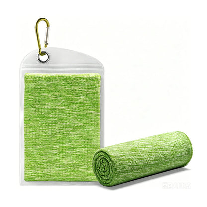 🧊 Instant Cooling Towel for Sports & Fitness — Hyper-Evaporative Microfiber