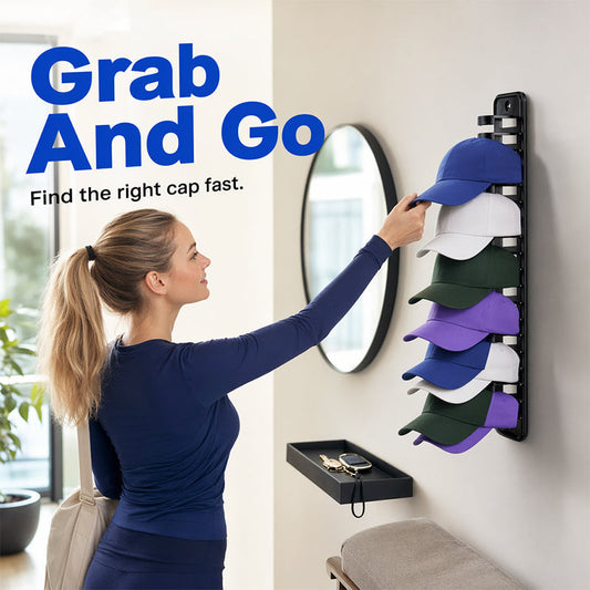 🔥New Hot Selling❤️‍🔥Space-Saving Hat Organizer🎉Buy more – save more!