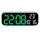 📢📢55% OFF !! ⏰⌚️LED Display Digital Alarm Clock with Date Temp Weekday