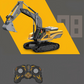 🔥50% OFF on selected products🎉Heavy-Duty Alloy Remote Control Excavator Toy