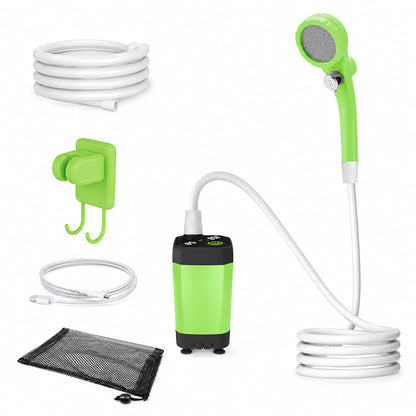Portable Camping Shower with Rechargeable Pump✈Free shipping🚀
