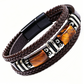 ⏳🔥LIMITED-TIME 50% OFF! ⏰🧵 Braided PU Leather Bracelet for Men & Women – Tiger Eye Stone, Unisex, Layered Design ✨