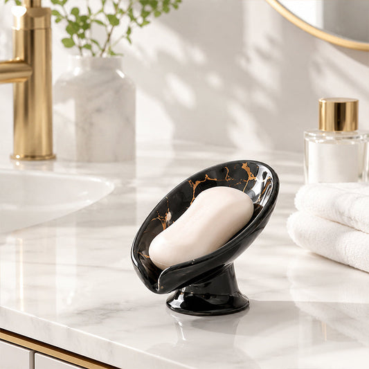 ⏳Limited-time 40% off⏰Ceramic Self-Draining Leaf Soap Dish🧼