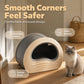 Fully Enclosed Drawer-Style Cat Litter Box