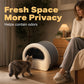 Fully Enclosed Drawer-Style Cat Litter Box