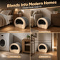 Fully Enclosed Drawer-Style Cat Litter Box