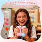 ✨ Buy 1 Get 1 FREE🎁Crunchy Squishy, Bead Squishy, Sensory Fidget Tools for Relax Relief, Office Desk and Family Focus Enhancement, Handheld Squishy with Beads, 6x6x6 cm Relax Ball Set