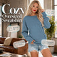 🎁2026 New Arrivals 55% OFF💥Women's Casual Oversized Crewneck Sweatshirt 👕 Cosy, Roomie & Made for Laid-Back Days ✨