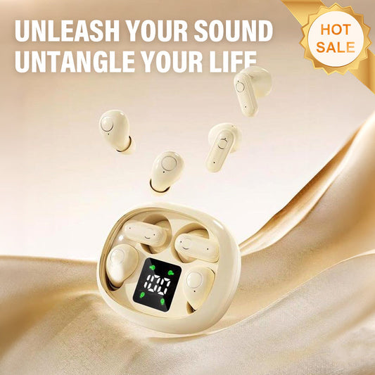 ⏳🔥LIMITED-TIME 50% OFF! ⏰Dual-Pair Wireless Bluetooth Headset with LED Charging Case