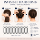 ⏳🔥LIMITED-TIME 50% OFF! ⏰✨ Flexible Invisible Hair Comb—invisible, flexible, and non-slip—instantly creates a perfectly secure hold! 💇‍♀️🌟