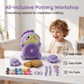 🔥50% OFF on selected products🎉Kids Electric Pottery Wheel DIY Clay Craft Kit