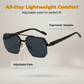 📢📢40% OFF !! ⏰Men's Stylish Geometric Polygon Sunglasses