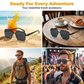 📢📢40% OFF !! ⏰Men's Stylish Geometric Polygon Sunglasses