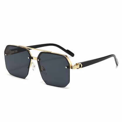📢📢40% OFF !! ⏰Men's Stylish Geometric Polygon Sunglasses