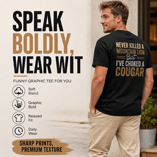 📢📢56% OFF !! ⏰Unisex Casual Sarcastic Humor Graphic T-Shirt