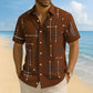 ⏳Limited-time 50% off⏰Men's Relaxed Fit Button Down Shirt👔