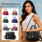 👜🎀 50% OFF! ✨ Women's Fashion Handbag with Crossbody Strap – Large Capacity, Zipper Closure & Bow Decoration – 7 Colors Available