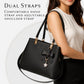 👜🎀 50% OFF! ✨ Women's Fashion Handbag with Crossbody Strap – Large Capacity, Zipper Closure & Bow Decoration – 7 Colors Available