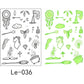 📢📢50% OFF !! ⏰ Light Up Your Halloween Look! Glow-in-the-Dark Temporary Tattoos | Waterproof & Fun Party Accessories