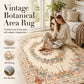 💐 Washable Floral Rug for Modern Homes — Fade-Resistant Polypropylene