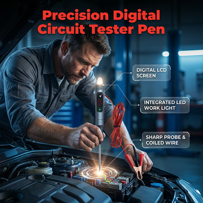 🎁2026 New Arrivals 50% OFF💥Digital Automotive Circuit Tester Pen – Precise voltage detection, clear display & safe – Ideal for car electrical diagnostics & repairs 🚗
